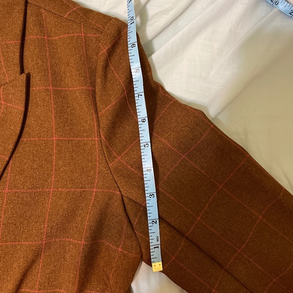 Nordstroms Leith Windowpane Boyfriend Blazer - Picture 7 of 7